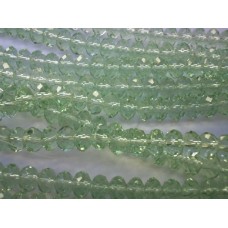 Chinese Crystal Rondelle 7mm x 10mm